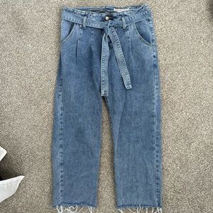 Wide Leg Jeans, Size Large